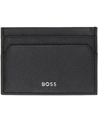 BOSS by HUGO BOSS ロゴ カードケース - ブラック