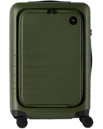 Monos Green Carry-on Pro Plus Suitcase