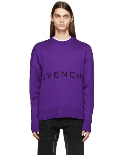 Givenchy パープル 4g セーター