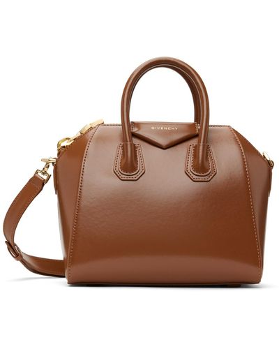 Givenchy Mini Antigona Bag - Brown