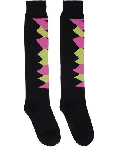 Comme des Garçons Black Graphic Socks