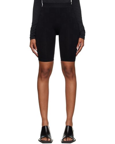 Ambush Monogram Sport Shorts - Black