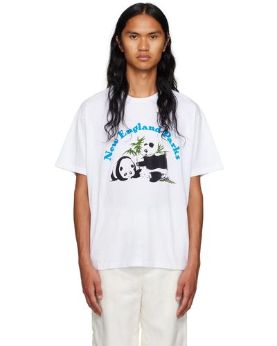 Bode White Zoo T-shirt - Multicolour