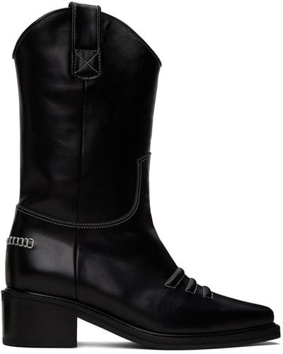NEUTE Marfa Western Boots - Black