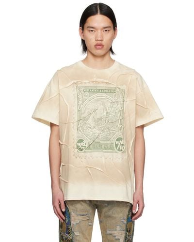 Who Decides War Currency T-Shirt - Natural