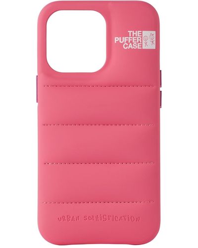 Urban Sophistication 'the Puffer' Iphone 13 Pro Case - Pink