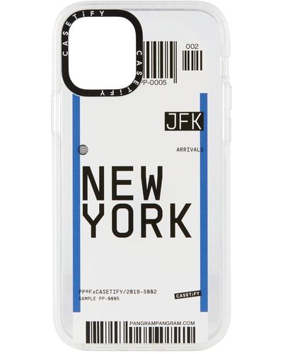Casetify ホワイト New York Jfk Iphone 12/12 Pro インパクト ケース