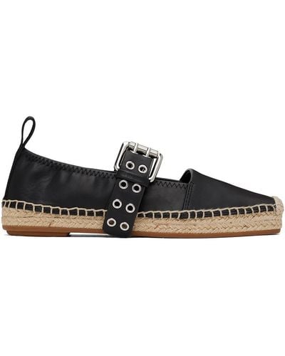 Rag & Bone Black Anteros Espadrilles