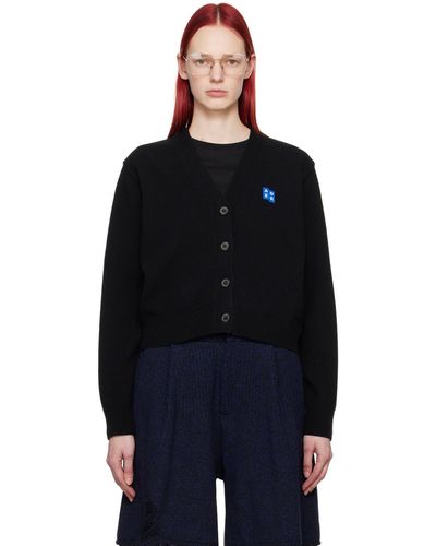 Adererror Significant Trs Tag Cardigan - Black