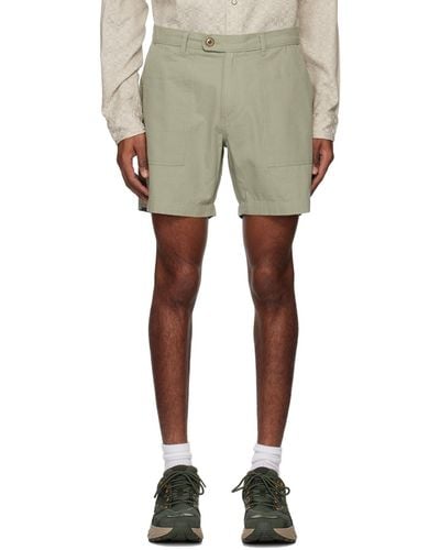 Corridor NYC Camp Pocket Shorts - Natural