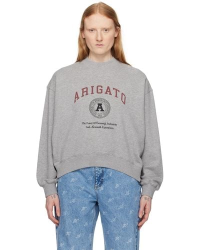 Axel Arigato Grey University Sweatshirt