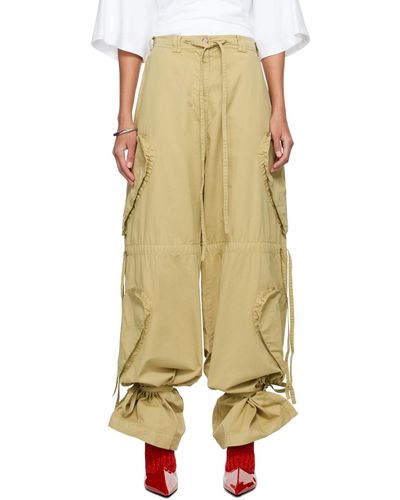 Abra Heart Trousers - Natural