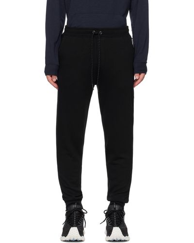 RLX Ralph Lauren Pantalon de survêtement noir à cordon coulissant
