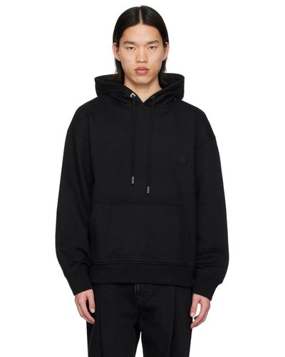 WOOYOUNGMI Luminous Jellyfish Hoodie - Black