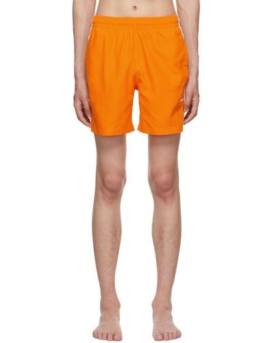 adidas Originals Orange Adicolor 3-stripes Swim Shorts