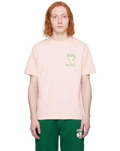 Casablancabrand Ssense限定 Tennis Club Icon Tシャツ - ブラック