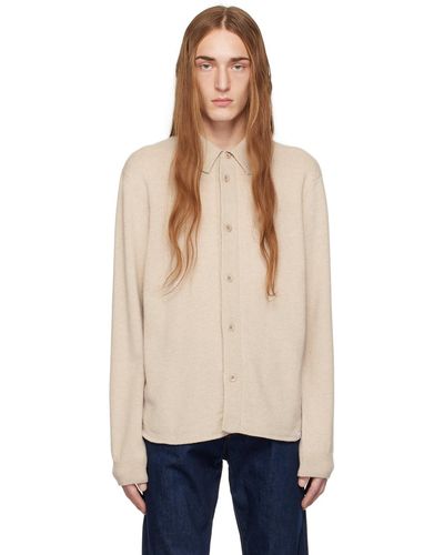 Norse Projects Beige Martin Shirt - Blue