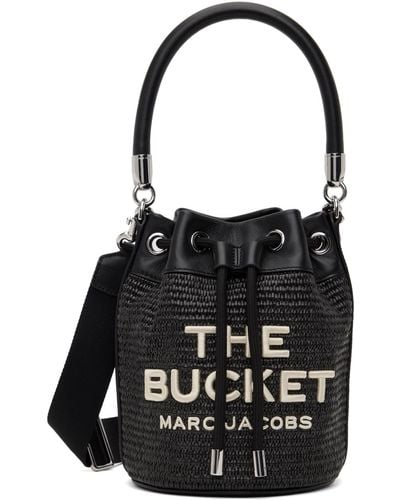 Marc Jacobs 'The Woven Bucket' Bag - Black