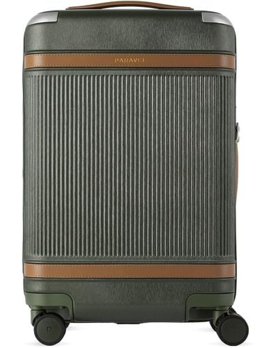 Paravel Khaki Aviator Carry-On Suitcase - Grey