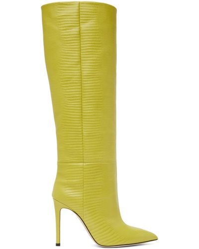 Paris Texas Yellow Stiletto Boots