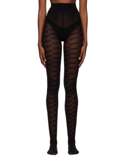 Balenciaga Bb Tights - Black