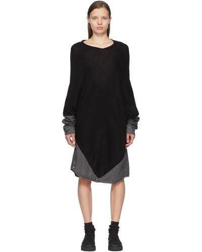 Bless Cotton Midi Dress - Black