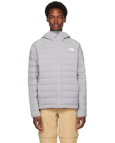 The North Face Gray Belleview Down Jacket