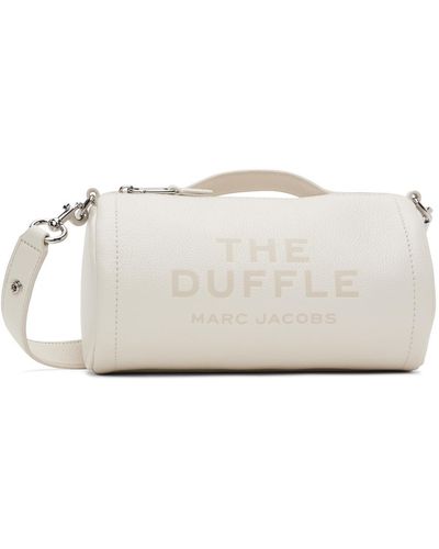 Marc Jacobs オフホワイト The Duffle バッグ - ブラック