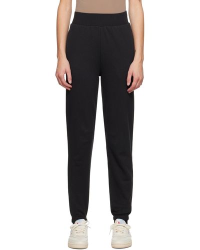 Reebok Embroidered Lounge Trousers - Black