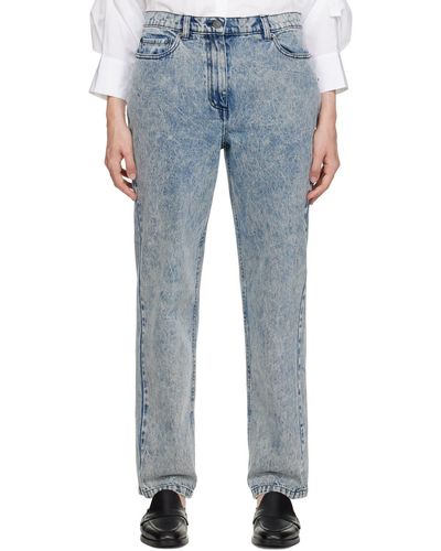 3.1 Phillip Lim Blue Overdyed Jeans