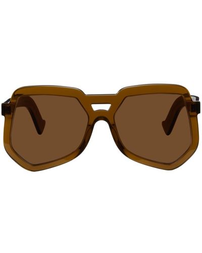 Grey Ant Translucent Sunglasses - Brown