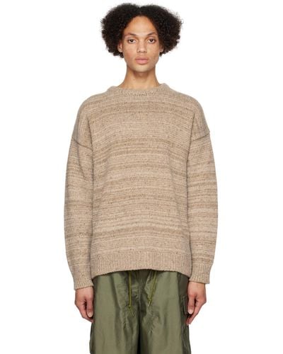 Satta Taupe Classic Sweater - Natural