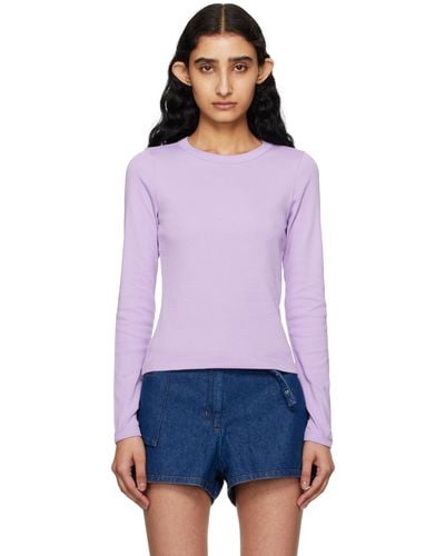 Flore Flore Max Long Sleeve T-shirt - Purple