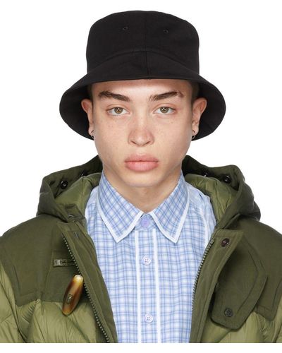 black BURBERRY BUCKET HAT (8044081ABBPN_A1189)