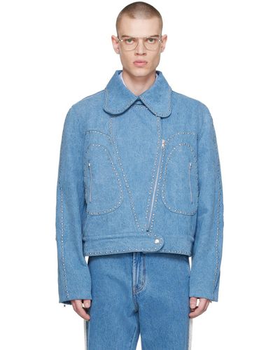 Wales Bonner Blues Denim Jacket