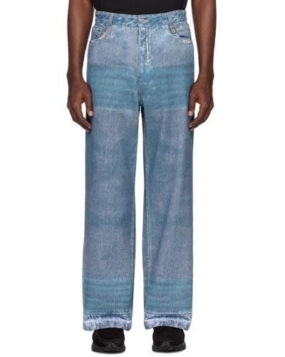 WOOYOUNGMI Colour Development Jeans - Blue