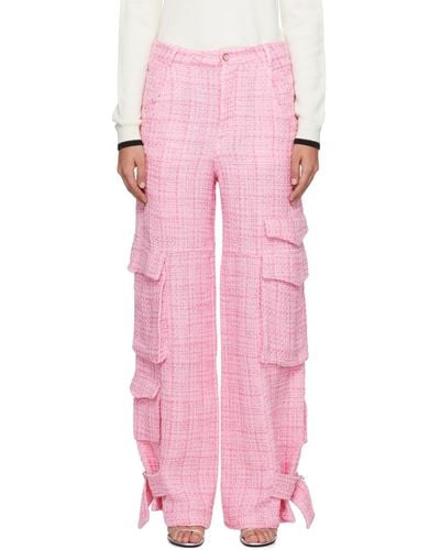 Gcds Pink Ultracargo Trousers