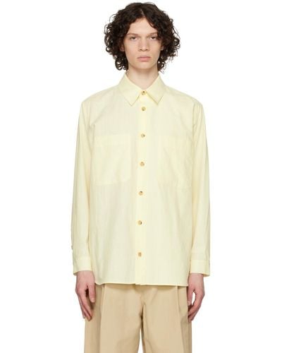 LE17SEPTEMBRE Laye Shirt - Yellow