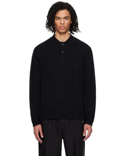 Izzue Embroide Polo - Black
