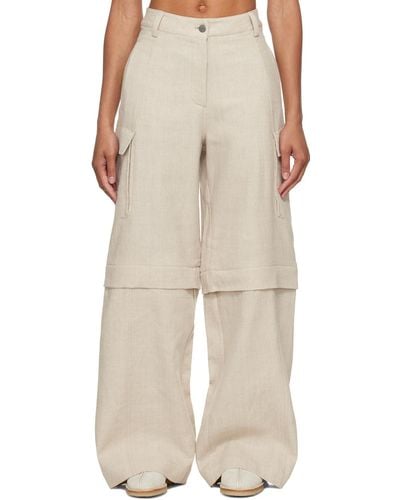 Holzweiler Gorti Trousers - Natural