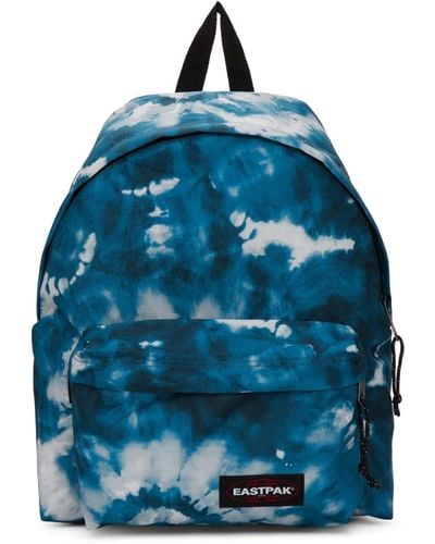 Eastpak Ssense Exclusive Blue Tie Dye Padded Pakr Backpack