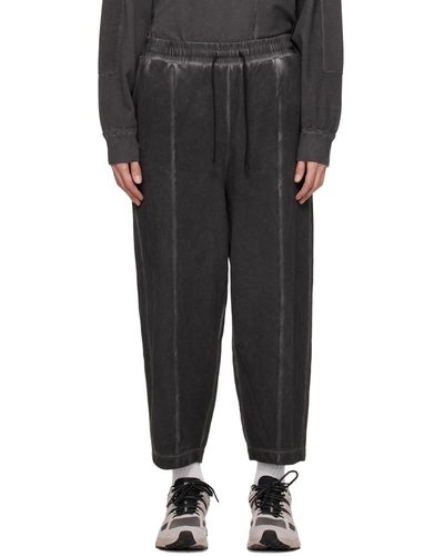 Izzue Cold-dyed Joggers - Black