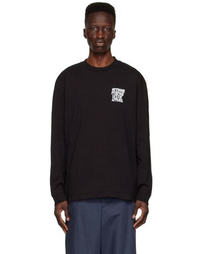 Moncler long sleeve clearance shirt