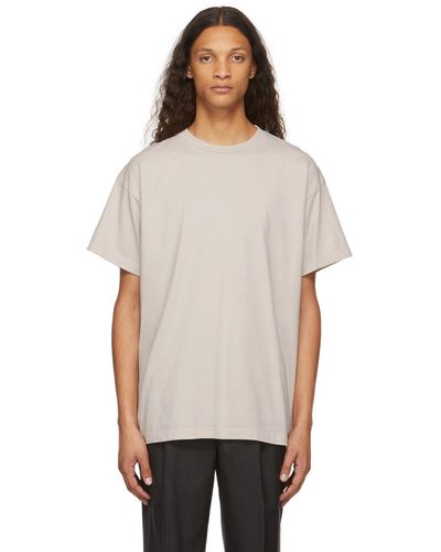 Fear Of God Taupe '7' Logo T-shirt - Multicolor