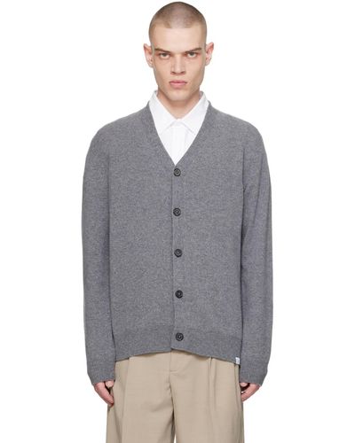 Norse Projects Cardigan adam gris