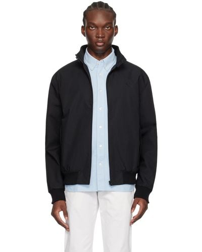 Fred Perry F Perry Flap Pocket Jacket - Black