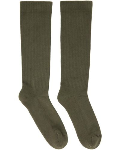 Rick Owens Green Luxor Socks