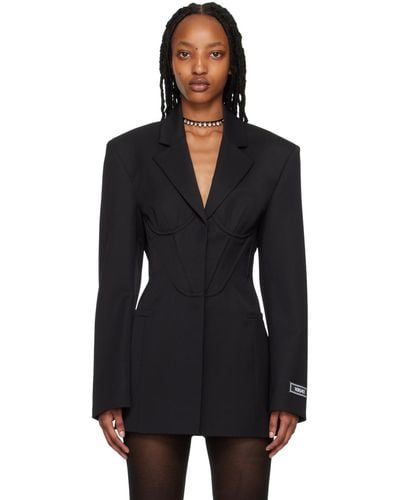 Versace Black Informal Blazer