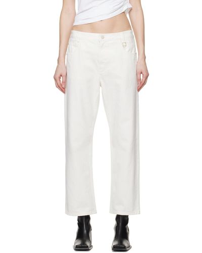 WOOYOUNGMI Tapered Jeans - White