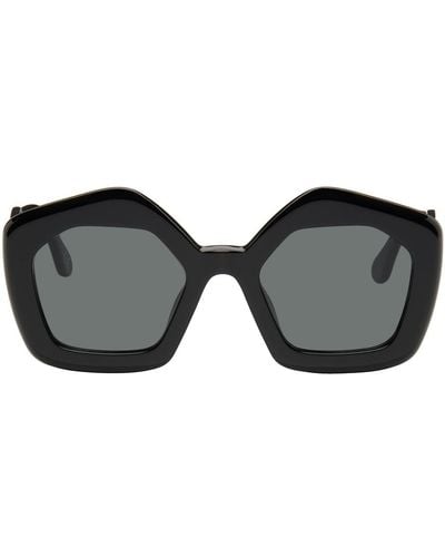 Marni Retrosuperfuture Edition Laughing Waters Sunglasses - Black